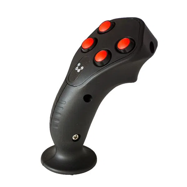 Multi Function Joystick Handles with Buttons and Thumbwheels