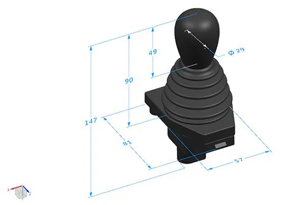 Industrial Joystick 7919040015 for Linde Forklift